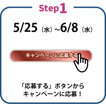 「応募する」ボタンからエントリー