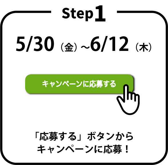 「応募する」ボタンからキャンペーンに応募!